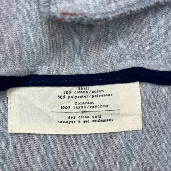 Cartonnier Red and White Stripe Blazer Size S - Picture 7 of 7